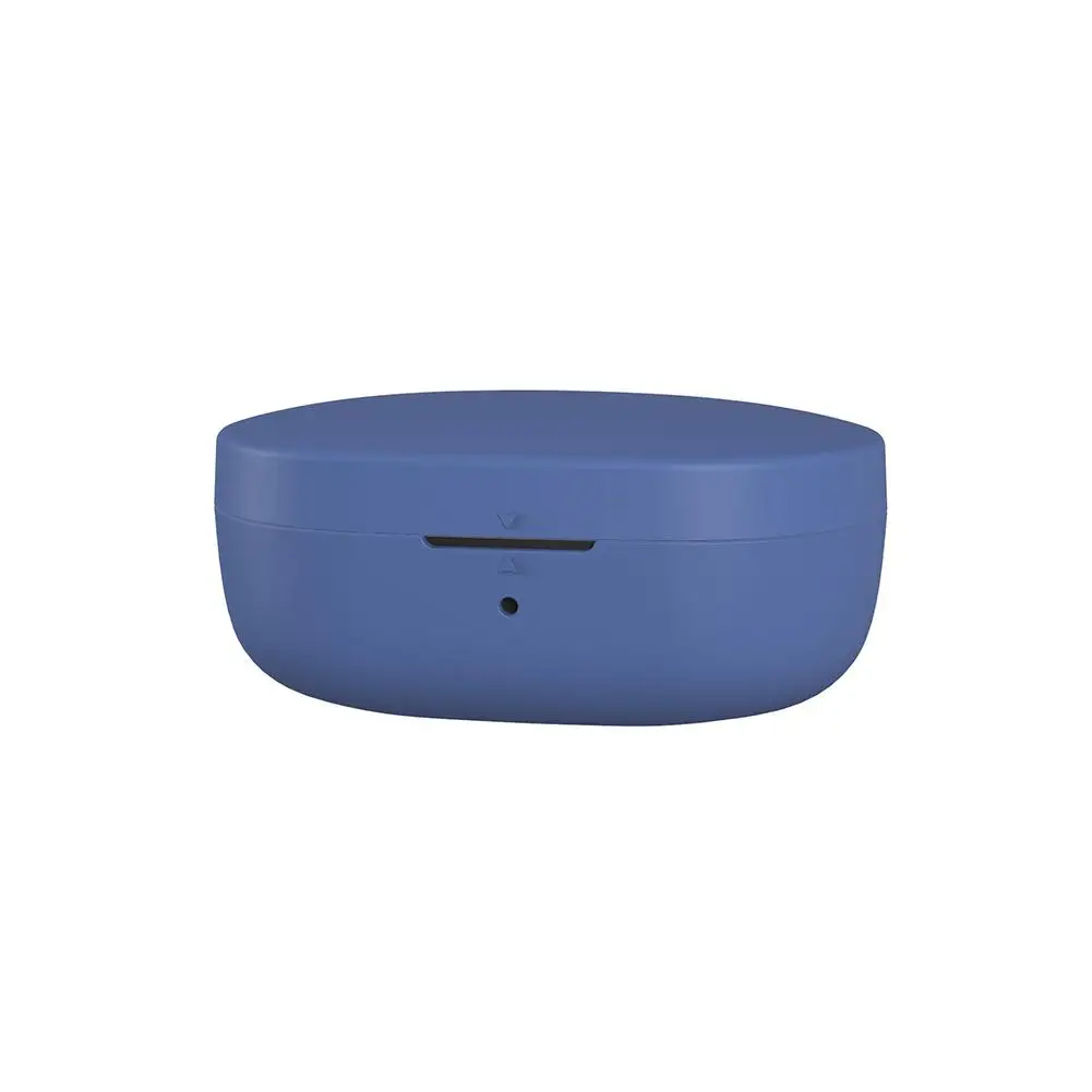 Анти-шок гибкий силиконовый чехол Полный Защитный чехол для Xiaomi Redmi Airdots TWS Bluetooth Наушники Аксессуары - Цвет: Светло-голубой
