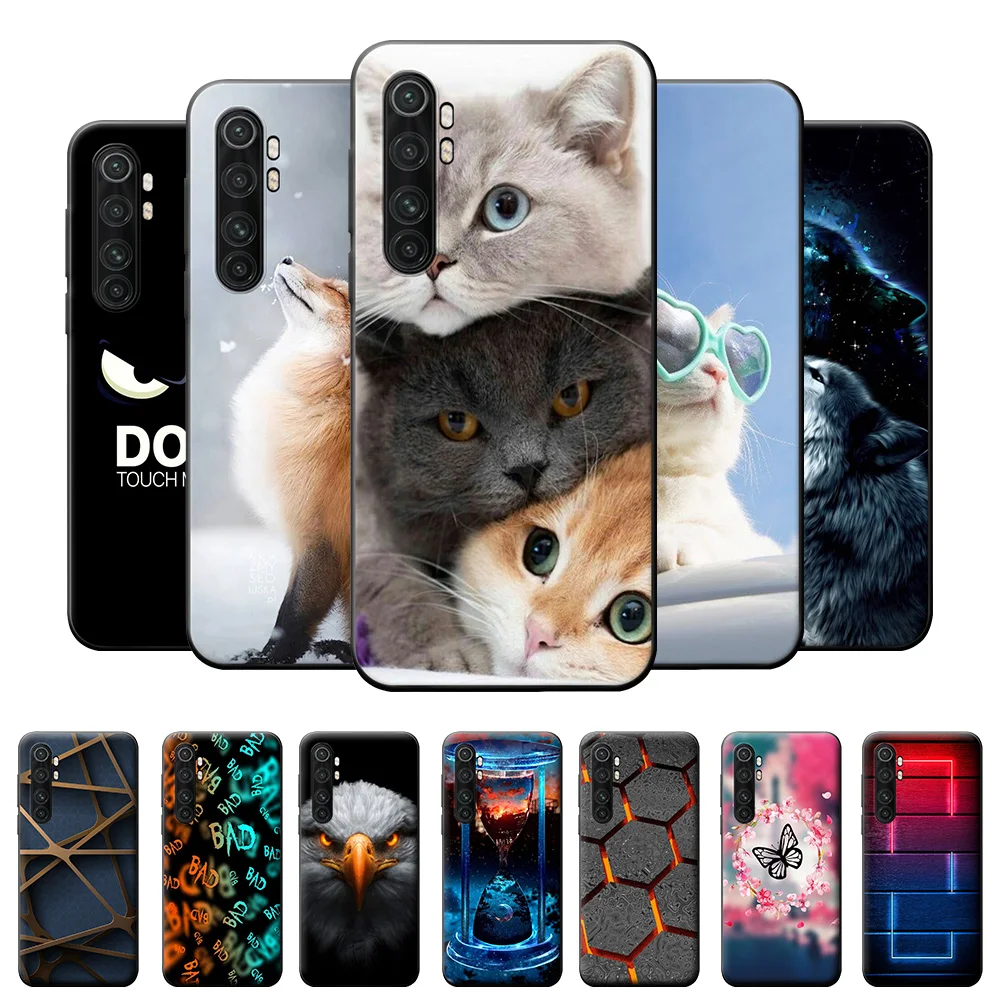 Per Xiaomi Mi Note 10 Lite Custodia Mi Note 10 Lite Custodia Protettiva In Silicone Per Xiaomi Mi Note 10 Lite Paraurti Posteriore Antiurto Per Telefo