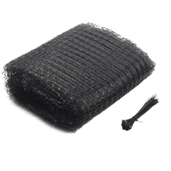 

Anti Bird Netting, Deer Fence, Pond Net with 20Pcs Cable Ties Garden Vegetables Fruit Plants Ponds 6.8Ft x 30Ft