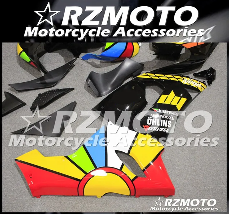 Мотоциклетный обтекатель abs Подходит для Kawasaki ZX6R 636 ZX-6R 2005 2006 корпусные детали пресс-форм Магазин № 0327