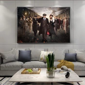 

Moive Posters of Peaky Blinders Canvas Art Paintings On the Wall Art Pictures Peaky Blinders Canvas Prints Home Decor Cuadros