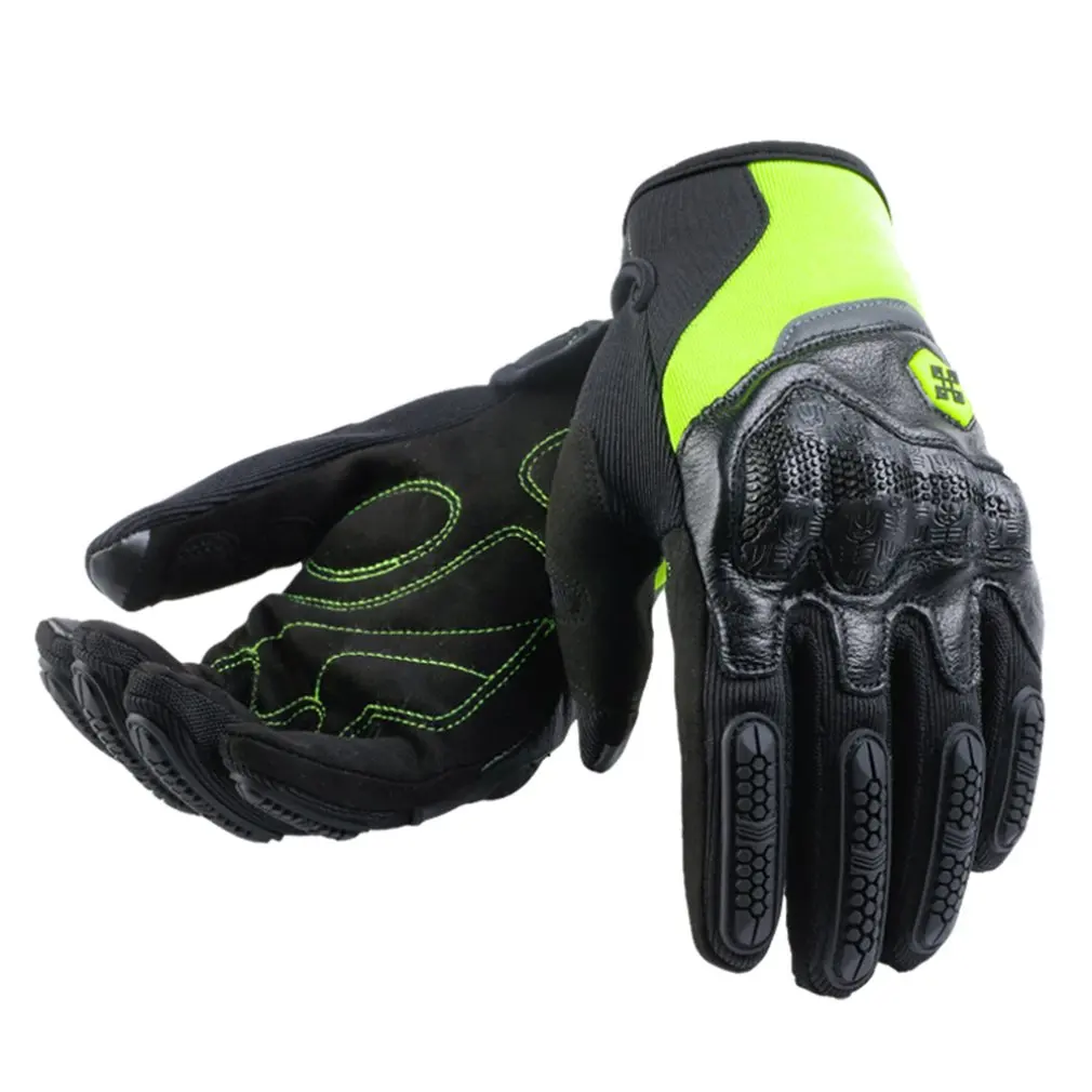 Перчатки для езды на мотоцикле, перчатки для катания на лыжах, перчатки для сенсорного экрана, теплые перчатки на весь палец, прочные перчатки