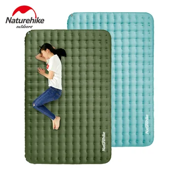 

Naturehike NH19QD010 TPU Inflatable Camping Double Sleeping Pad Mat Mattress For Backpacking Hiking Travel Self-driving Tour