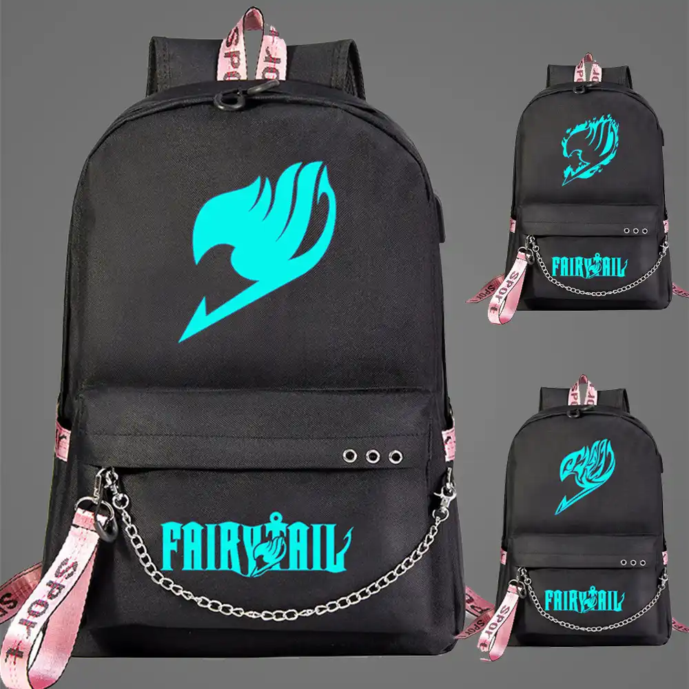 light blue bookbag