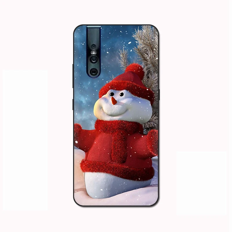 B9 Счастливого Рождества силиконовый чехол для телефона для VIVO Y53 Y55 Y81 V5 V7 V9 V11 V15 Pro Y17 Y69 Y71 Y91 Y93 Y66 X9 Z5X Y11 V17 U3 Y5S - Цвет: B9