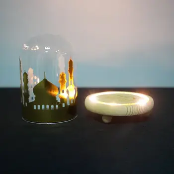 

Creative EID Mubarak LED Night Light Ramadan Table Desk Lamp Muslim Party Decor