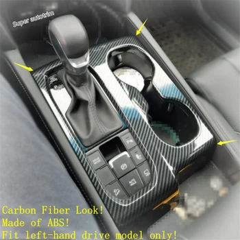 

Lapetus Stalls Gear Shift Box / Front Water Cup Holder Panel Cover Trim Accessories Interior Fit For Hyundai Santa Fe 2019 2020