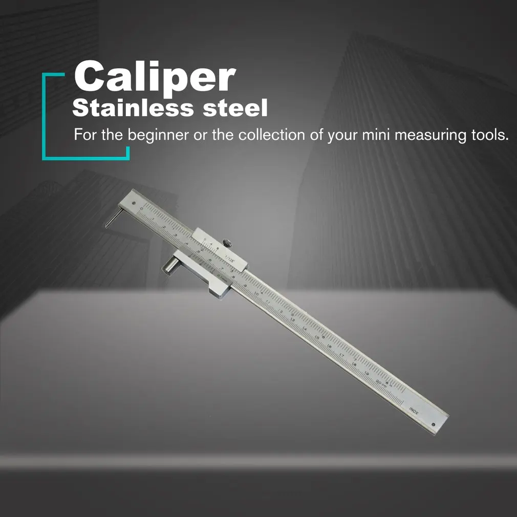 

0-200mm Marking Vernier Caliper With Carbide Scriber Parallel Marking Gauging Ruler Marking Measuring Parallel Crossed Caliper