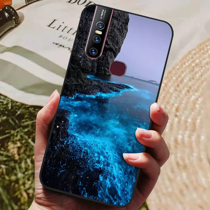 iphone pouch For VIVO V15 Pro Case Silicon Back Cover Phone Case for VIVO V15 Pro V15Pro V 15 1819 Cases Soft bumper coque VIVOV15 Pro 1818 mobile phone case with belt loop Cases & Covers
