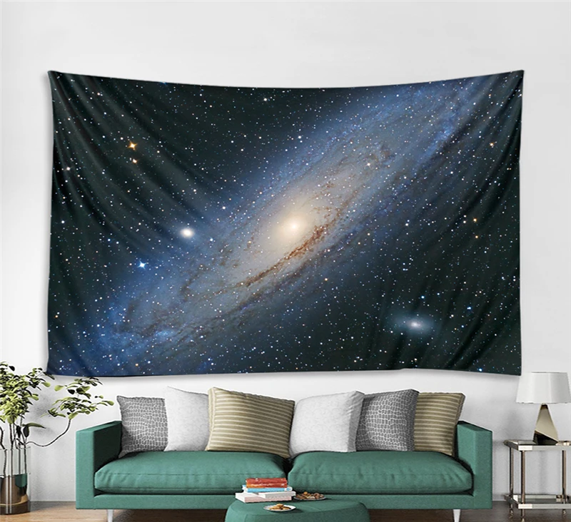 Creative Hot Mandala Tapestry Whales Galaxy Celestial Tapestry Bohemian Art Decor Wall Hanging Polyester Fabric for Home Decor