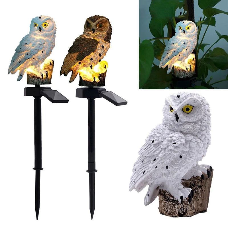 

Solar Owl Light LED Panel Fake Owl Waterproof IP65 Outdoor Solar Powered Led Path Lawn Yard Garden Decoration Lamps