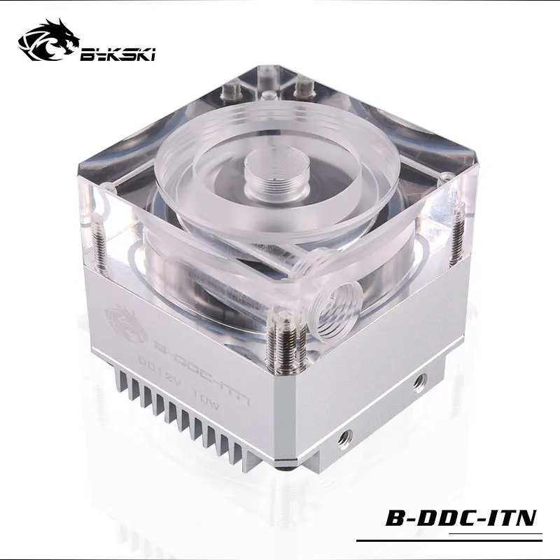 Насос DDC Bykski TDP10W 12 В постоянного тока 3 5 м 5000 л/ч радиатор размер 62*62*59 мм поддержка