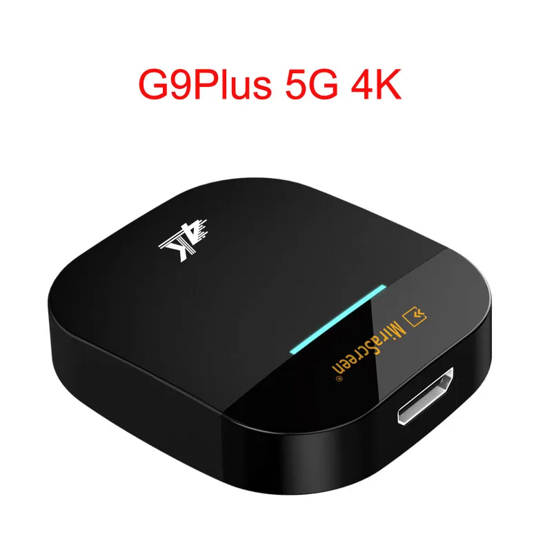 Mira экран 5G 4K беспроводной Wifi HDMI HD палка экран обмен для IPhone 11 Pro XS MAX HUAWEI P20 samsung IOS Android телефон к телевизору - Цвет: G5 Plus 5G 4K