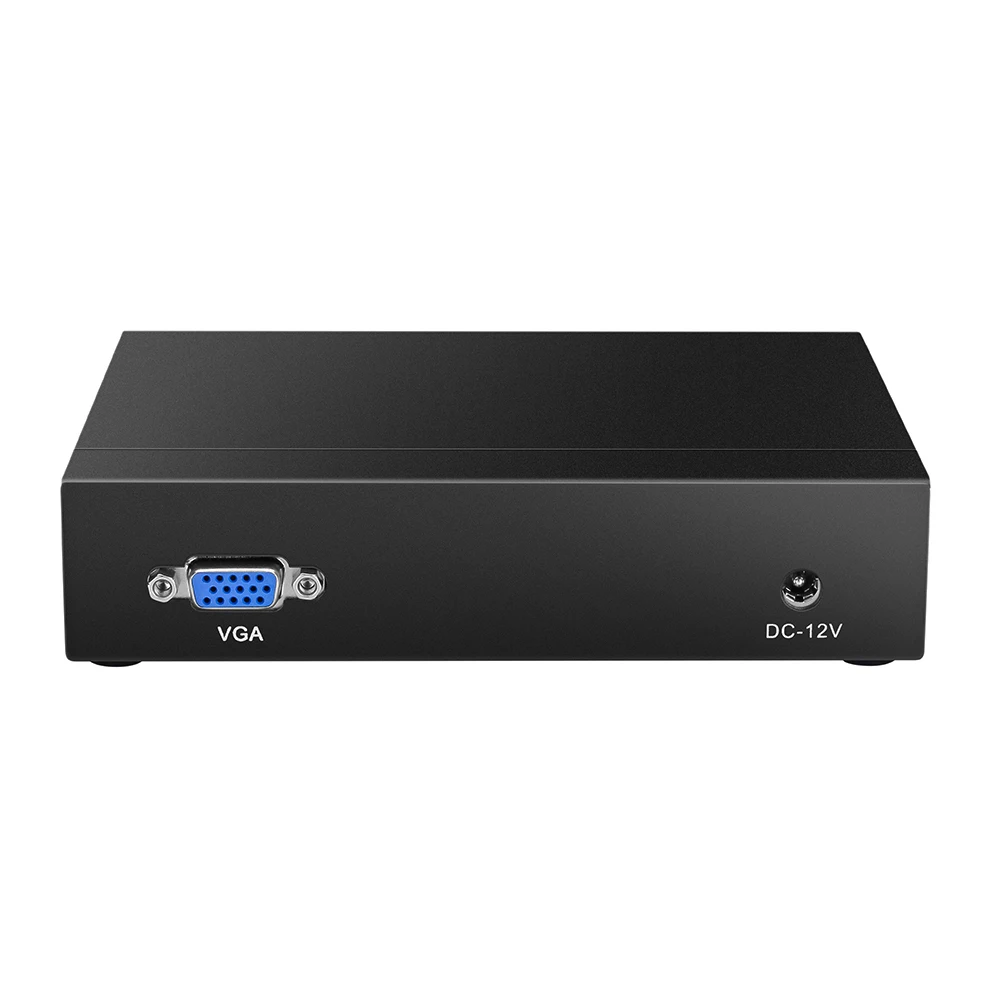 Безвентиляторный мини ПК Intel Celeron 1007U 1037U процессоры 4 * LAN порта NIC маршрутизатор с