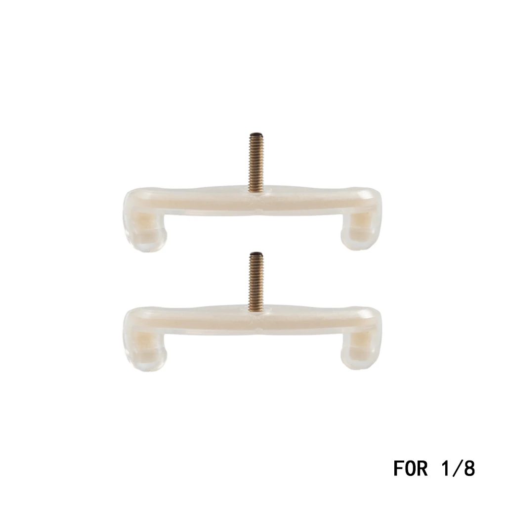 2PCS 1 8 White 2 шт Скрипка для плеч ноги черные/белые Замена для 1/8 1/4 1/2 3/4 4/4 скрипки - Цвет: 2PCS 1 8 White