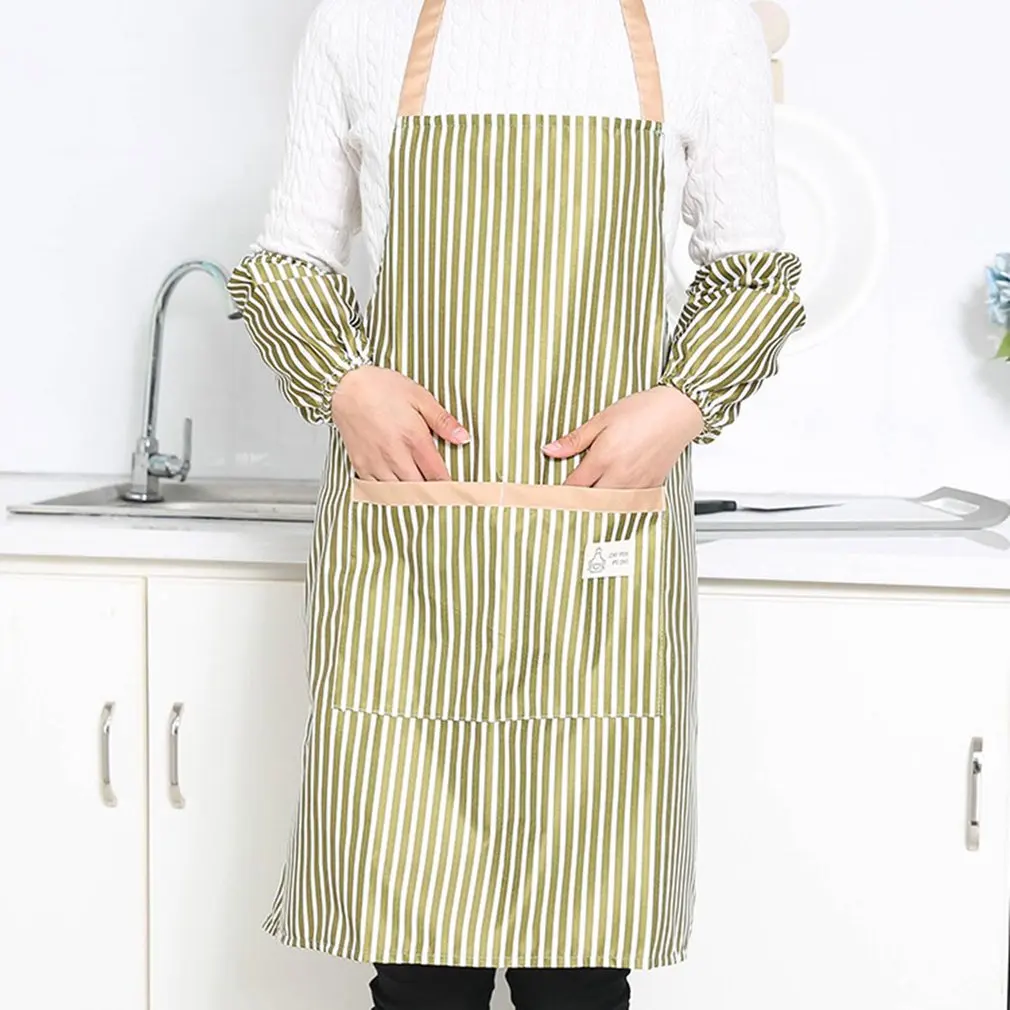 

Sleeveless Simple Adjustable Plain Apron with Front Pocket Butcher Waiter Chefs Kitchen Cooking Craft