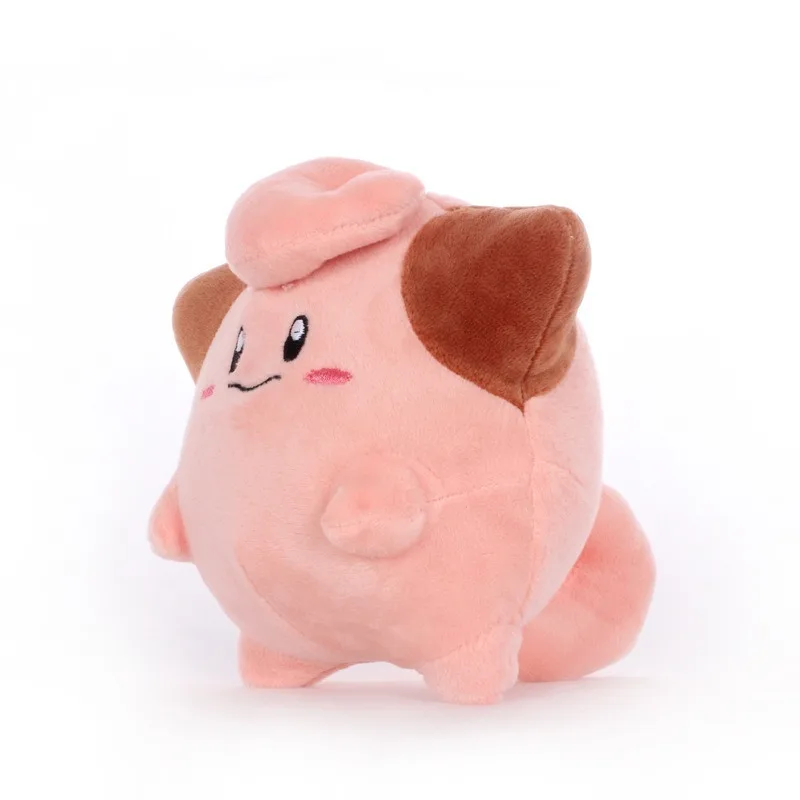 Takara POKEMON Пикачу плюшевая игрушка Clefairy Cleffa Jigglypuff розовая Аниме Кукла Коллекция