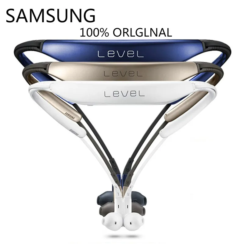 Оригинальная Беспроводная bluetooth-гарнитура samsung level u 4 1 с микрофоном Спортивная