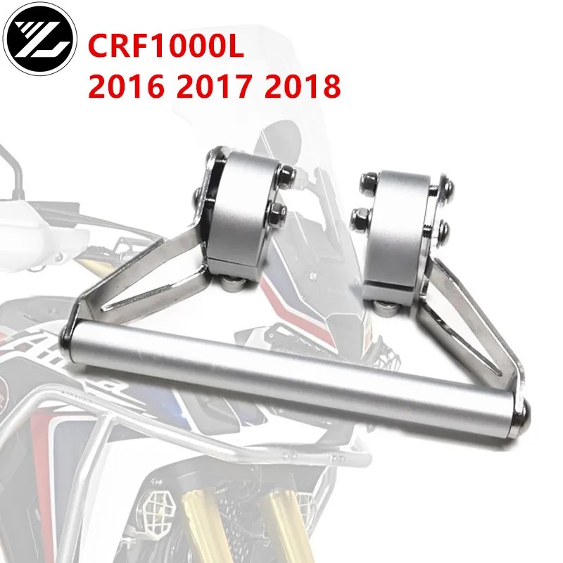 

Motorcycle accessories extended GPS navigation bracket mobile phone bracket for honda Africa Twin CRF1000L 2016 2017 2018