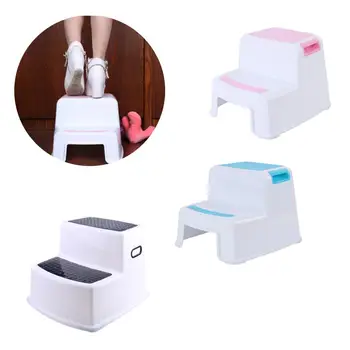 

Multifunctional Children Toilet Pedestal Stool Bathroom Plastic Thick Step Stool