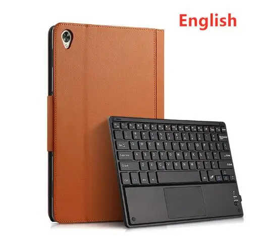Для huawei M6 8,4 VRD-AL09 8," чехол для планшета с клавиатурой для huawei Mediapad M6 8,4 дюймов защитный чехол Bluetooth чехол с клавиатурой - Цвет: brwon