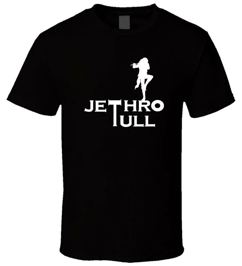 Новая футболка с логотипом Jethro Tull, 3 новые футболки, размер США Em1, брендовая одежда, футболка