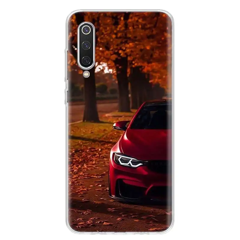 Синий красный чехол для автомобиля Bmw, чехол для телефона Xiao mi red mi Note 8 Pro 8A 7 7A 5 5A 6A 4X S2 K20 mi 5X6X9 8 CC9 F1 Coque Shell