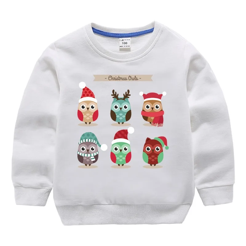 INPEPNOW Christmas Children's Sweatshirt for Girls Sweat Shirt Cotton Child Sweatshirt for Boys Baby Kids Hoodies Teens Clothes