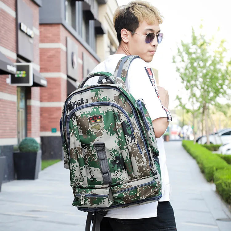 

Outdoor Backpack Men's Travel Sports chu xing bao Large-Volume Multi-functional Casual Waterproof Practical Mountaineering Bag