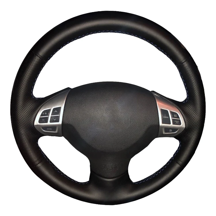 Оплетка рулевого колеса автомобиля для Mitsubishi Lancer EX Mitsubishi Outlander ASX Colt Pajero Sport/Пользовательский чехол рулевого управления