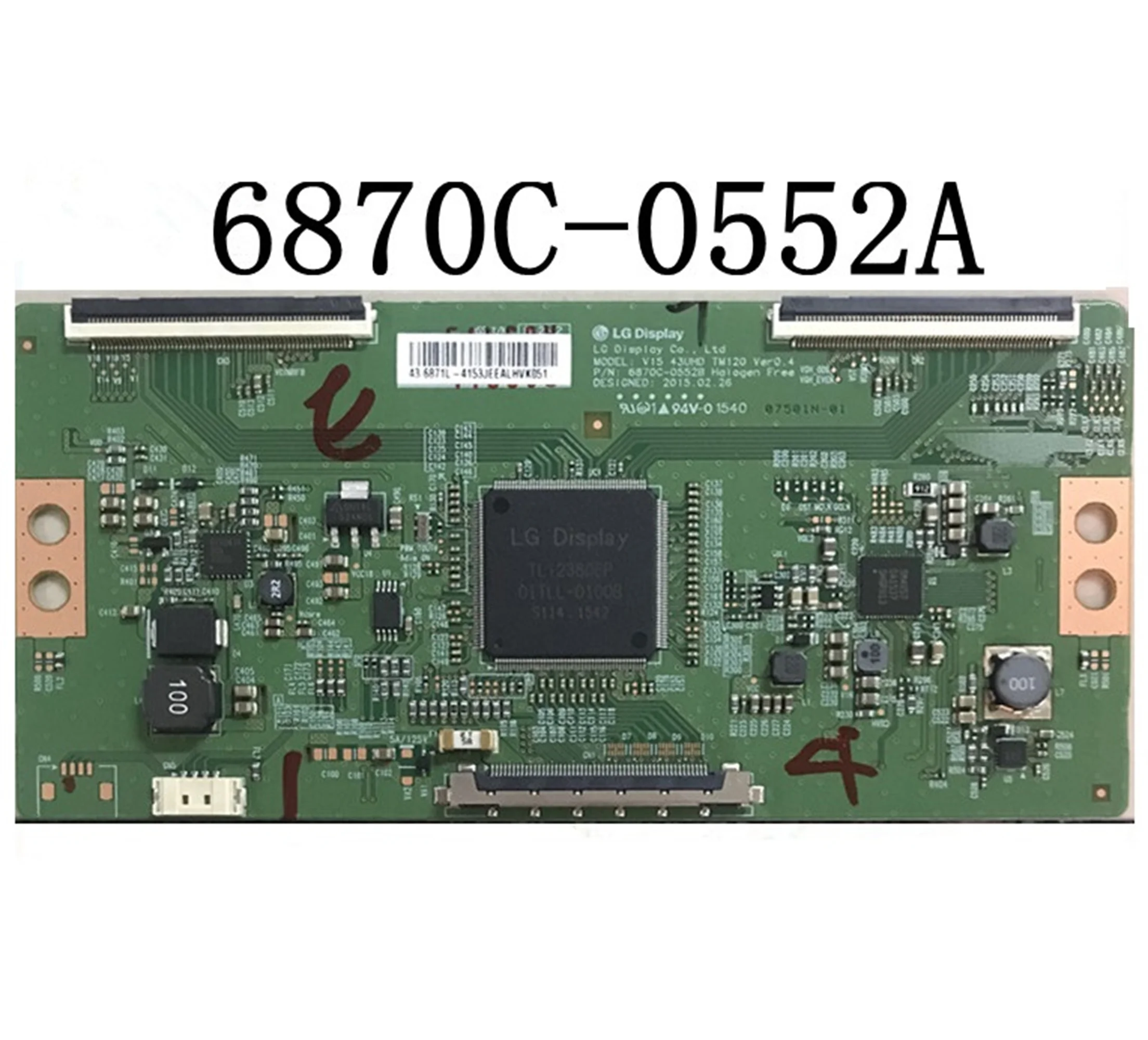 Equipamentos para o Negócio Placa de tv Cartão de Exibição Board Placa lg 6870c 0552a 6870c-0552a t Con - Image 3