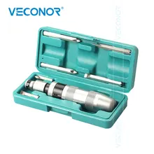 Conjunto de 7 peças de chave de fenda veconor, multiuso, resistente, com caixa, chaves de fenda planos e philli