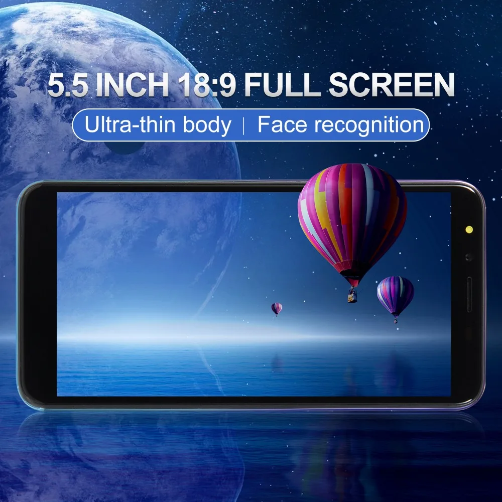 Быстрая Cectdigi R15 PLUS 3g MTK6572 смартфон 960*540 2MP+ 2MP 18:9 5,5 'HD 512MB+ 4G многоязычный мобильный телефон для распознавания лица