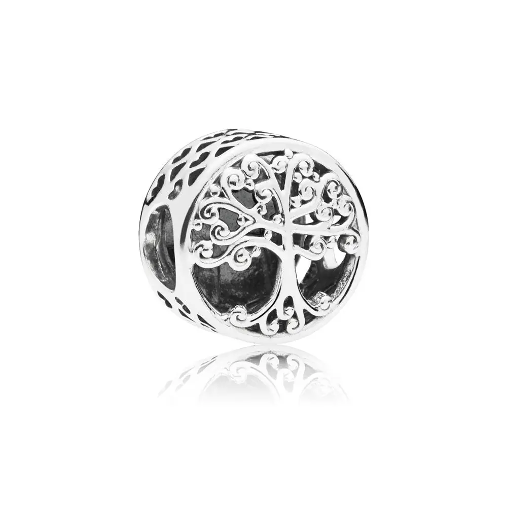 

Trendy 925 Sterling Silver Beads,Family Roots Charms fit Original Pandora Bracelets Women DIY Jewelry