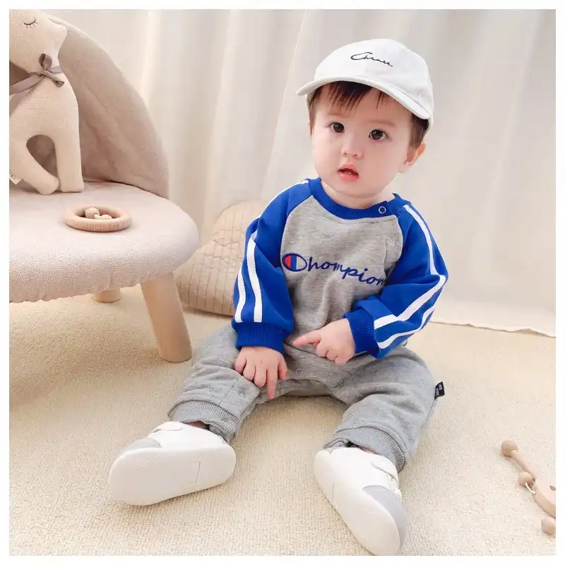 Combinaison En Peluche Pour Bebe Vetement D Hiver Imprime Pour Enfant Aliexpress