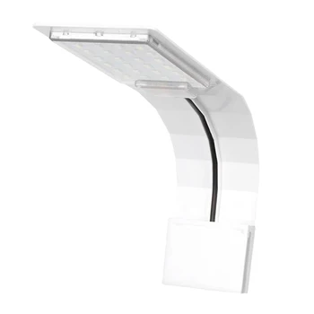 

LED ABS Plastic Aquarium Light Full Fishing Tank Lamp Clip on EU Plug