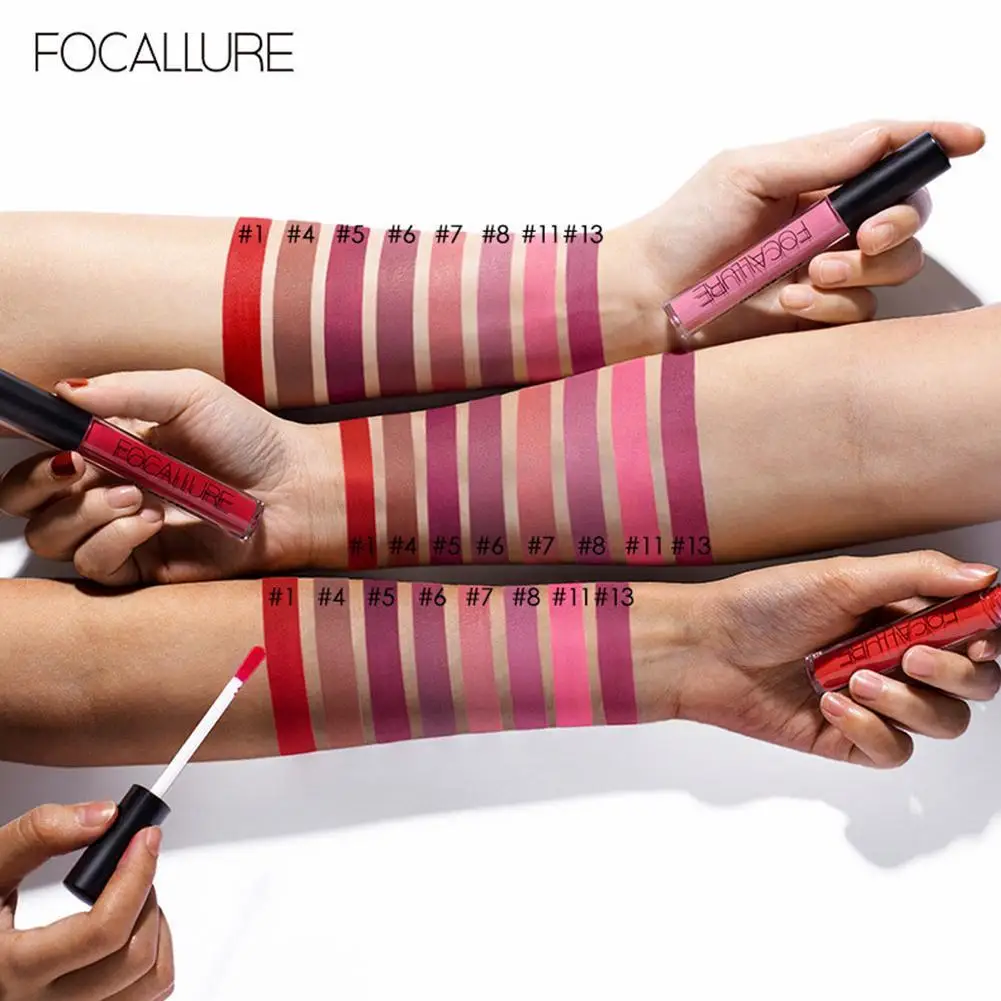 

Liquid Lipgloss Glitter Metallic Lipstick Nude Lip Batom Lips Matte Moisturizer Lipstick Makeup Nutritious Gloss I8Q5
