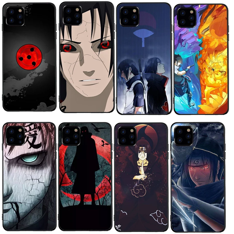 Супер Аниме Наруто Akatsuki Clan значок облака прозрачный силиконовый чехол из ТПУ для