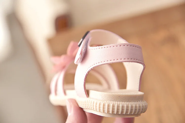 JGSHOWKITO Girls Sandals Fashion Brand Soft Kids Beach Sandals With Flowers Sweet Princess Children Floral Sandals High Quality