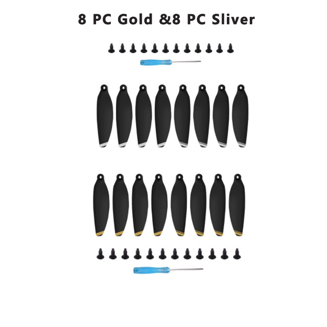 Mavic Mini Propellers Compatible with DJI Mavic Mini Drone Replacement Low-Noise and Quick-Release Blades Props