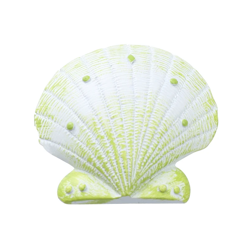 Green shell Завязки для штор простые современные маленькие морские звезды ракушка форма занавес Пряжка крюк аксессуары занавес плетеные ремни одна пара - Цвет: Green shell