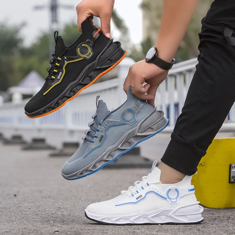 Men Shoes Casual Breathable Sneakers Fitness Running Shoes Trainers Mesh Athletic Shoe Sport Walking Shoe Zapatillas De Deporte