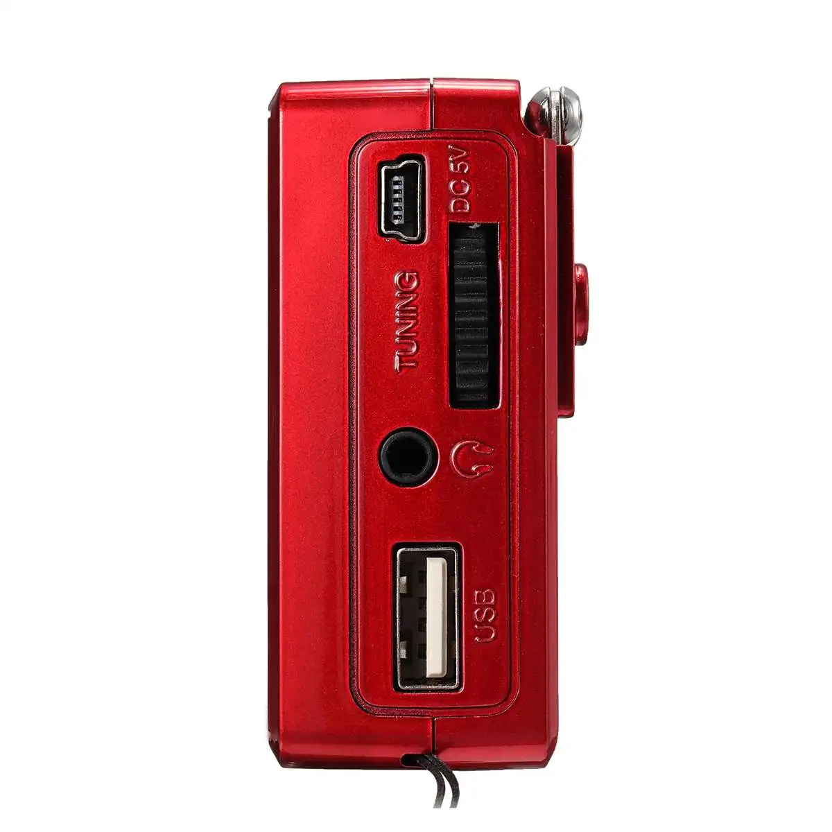 Портативное карманное радио FM AM SW динамик TF карта lcd цифровой аудио MP3 музыкальный плеер USB часы будильник