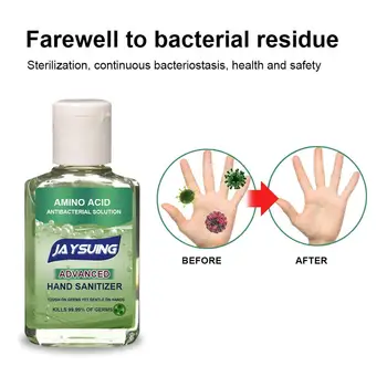 

For Kids Adult 60ML Hand Washing Gel Alcohol-free Water Saving Non-irritating Soft Hand Cleaner