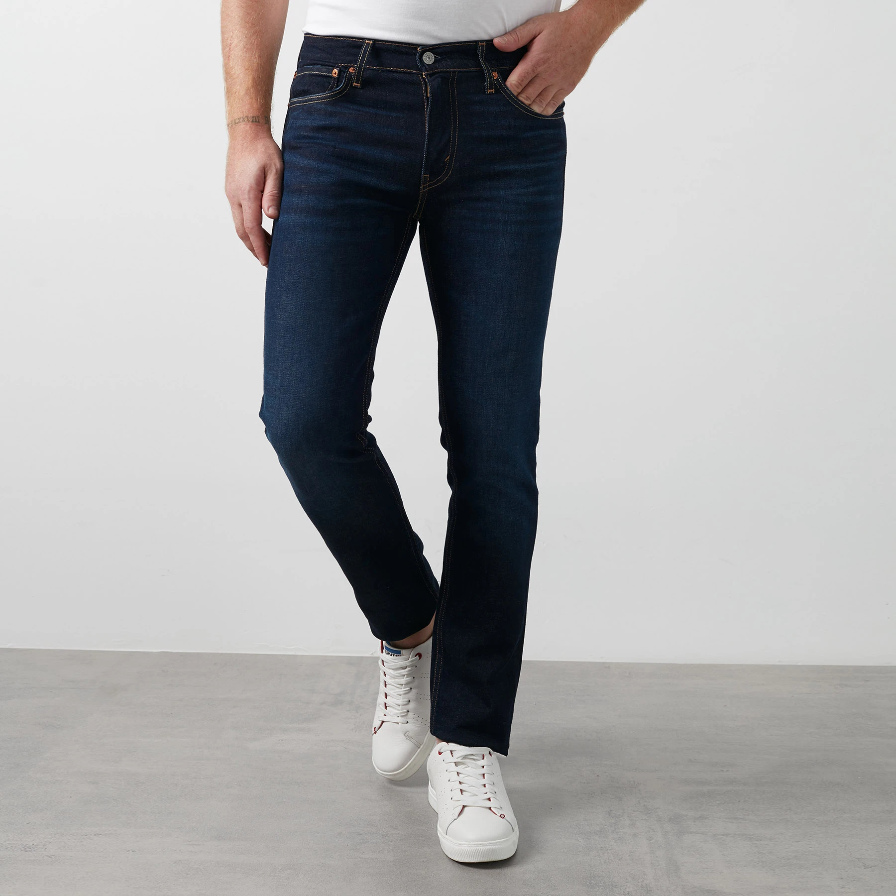 Levi's 511 algodón pantalones vaqueros de los pantalones Jeans 04511|Pantalones vaqueros| AliExpress