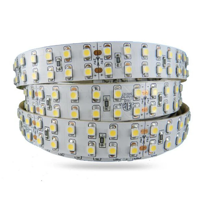

SMD 3528 240 LED Light Strip DC12V/24V IP65 Waterproof Diode Ribbon Flexible Tape Lamp 19.2W/M LED Indoor Decor Lighting