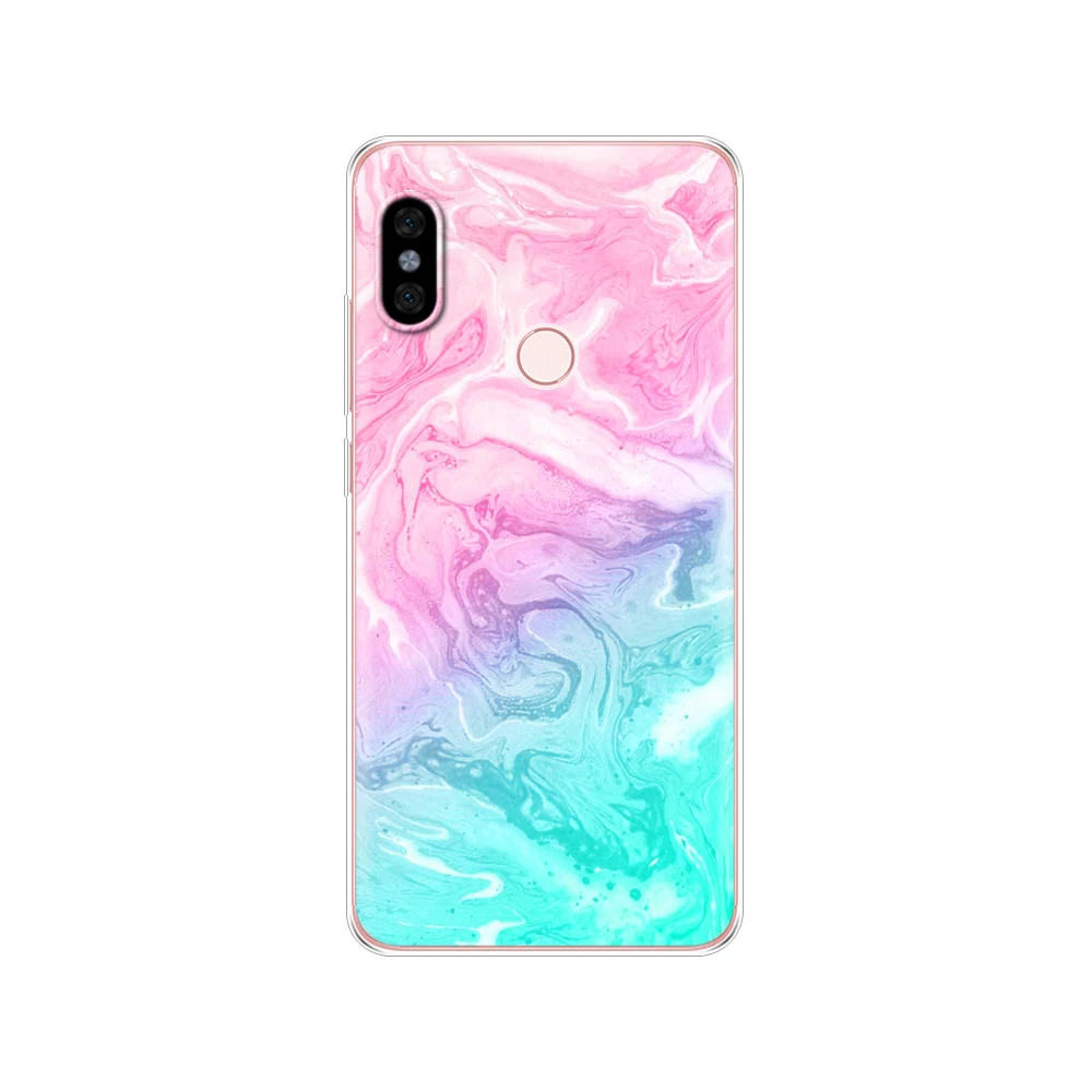 Ốp Lưng Silicon Cho Xiaomi Redmi Note 5 Phiên Bản Toàn Cầu Ốp Lưng Mềm Tpu Bao Ốp Cho Redmi Note 5 Pro Vỏ mèo Hoa 