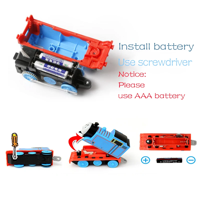 Kopen Originele Electronal Thomas En Vrienden Elektrische 143 Diecast Treinen Motor Metalen Model Auto Gebruik Batterij Materiaal Kinderen Speelgoed Oyuncak