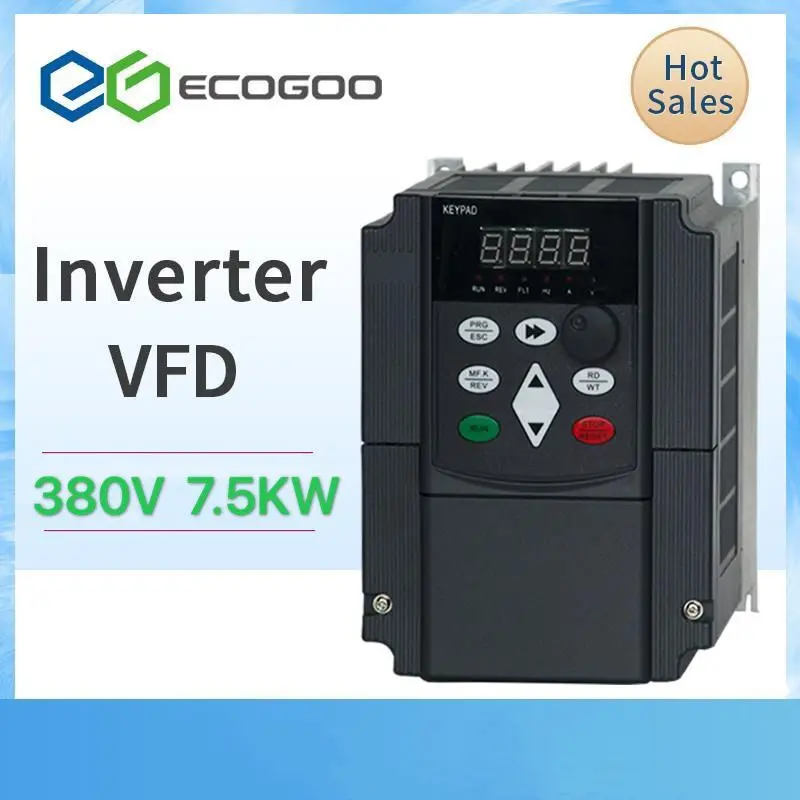 AC DC 380V 7.5KW/11kw 3 phase input frequency inverter drives for motor Speed Control 50HZ 60HZ VFD converter | Обустройство дома