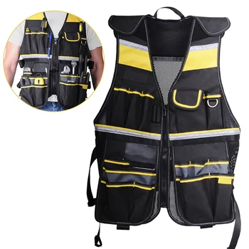 

Carpenter Pouch Electrician Carpenter Bags Tool Vest Framer Plumber Construction Adjustable Pouch Durable And Convenince
